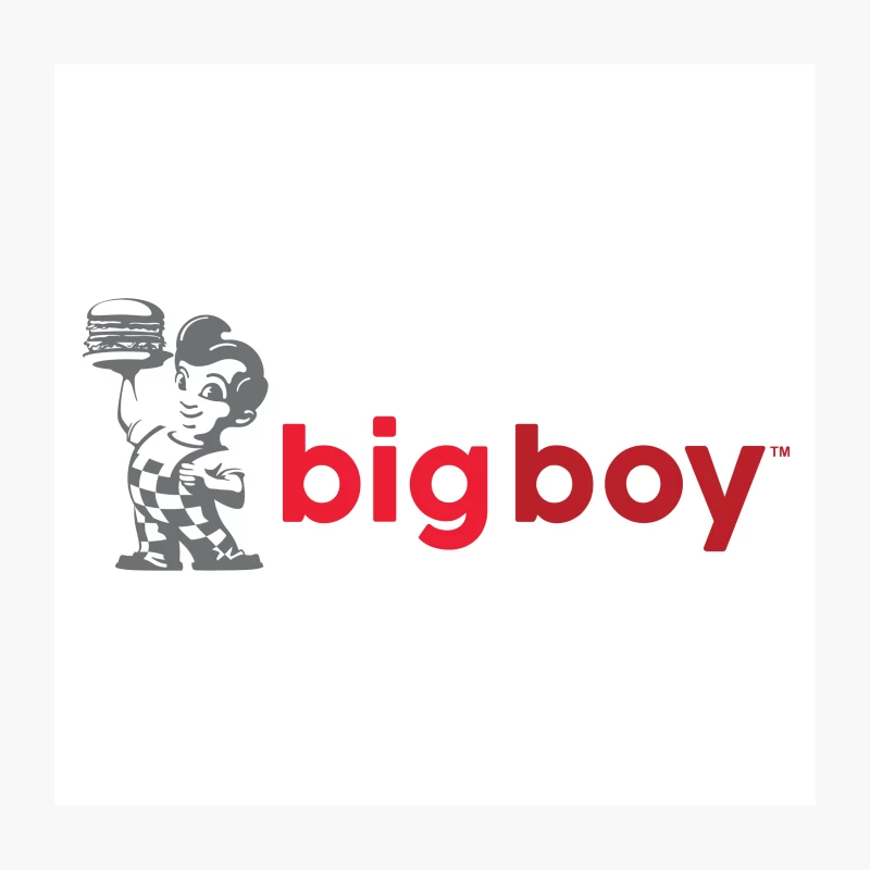 Big Boy Restaurants Throw Pillow