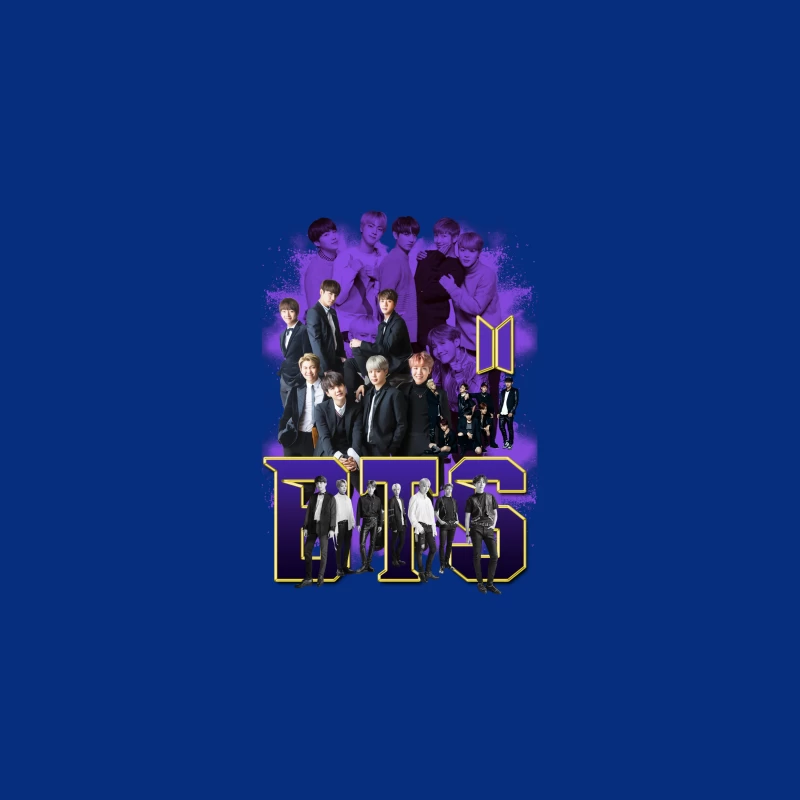BTS Music Group Collage Desk Mat