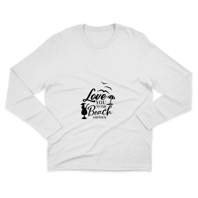 Forme yin-yang avec chat Homme Manches Longues T-Shirt