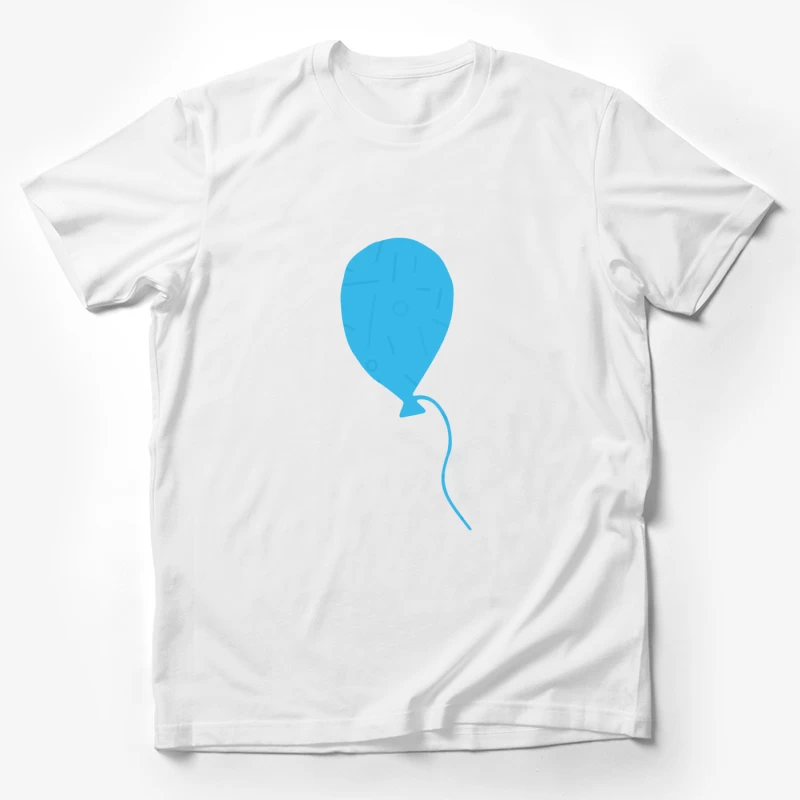 Ballon bleu avec motifs Homme T-Shirt