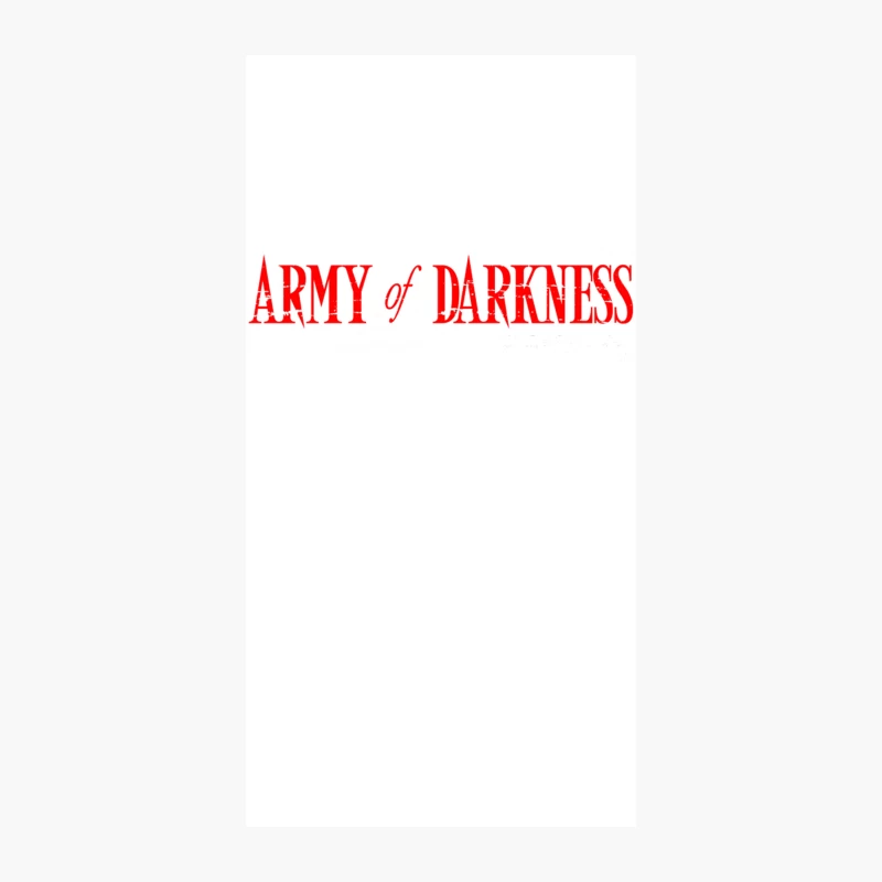 Army of Darkness, distressed iPhone Case