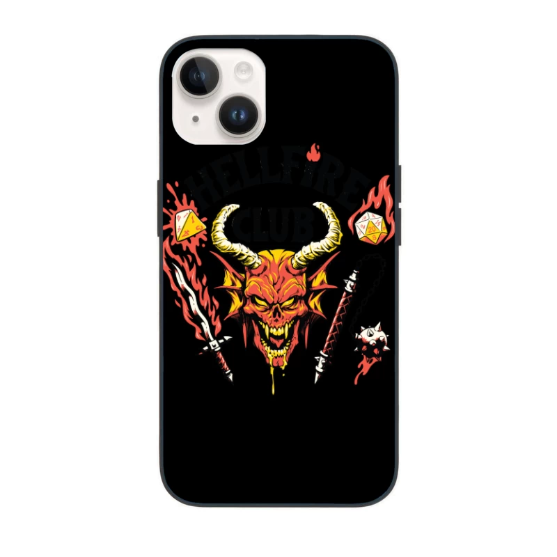 Hellfire Club Logo Design iPhone Case