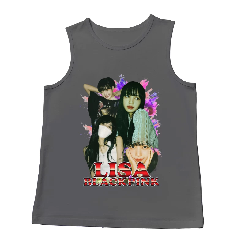 Lisa blackpink Male Tank Top