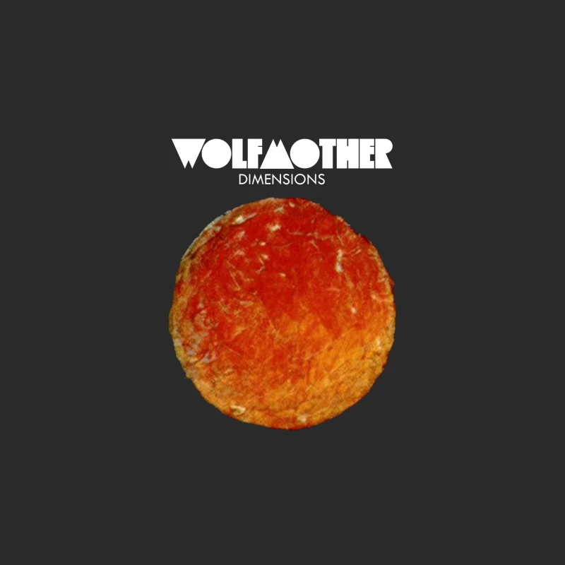 Wolfmother - Dimensions Album Cover with Orange Celestial Design Baseball Cap