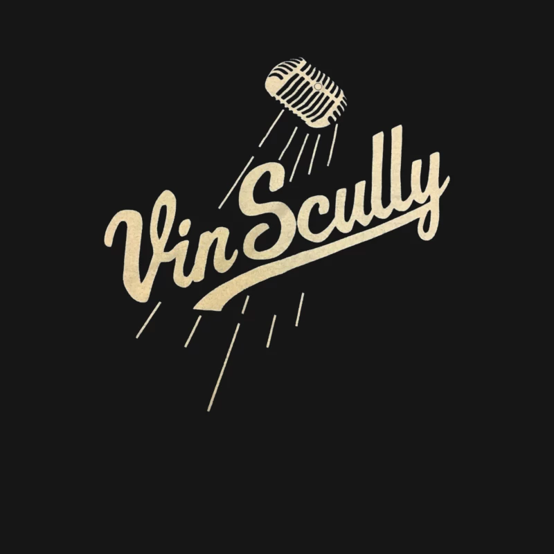 Vin Scully Male Long Sleeve T-Shirt