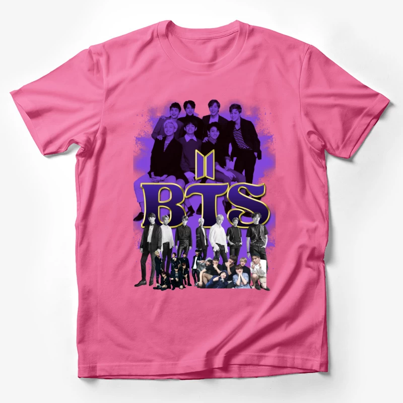 BTS - Iconic K-Pop Boy Band Compilation Male T-Shirt