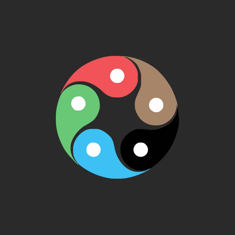 Zentao symbol as evolution of the Tao (Yin Yang) Baseball Cap