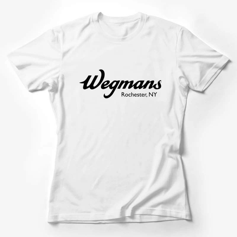 Wegmans Supermarket Logo from Rochester, New York Female T-Shirt