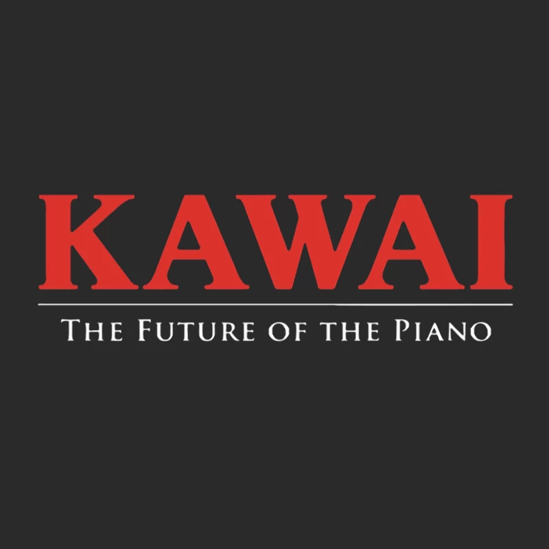 Kawai Piano Brand Logo with Slogan "The Future of the Piano" Baseball Cap