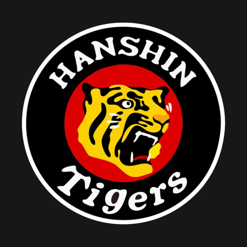 Hanshin Tigers Japanese Baseball Team Logo Female Pullover Hoodie