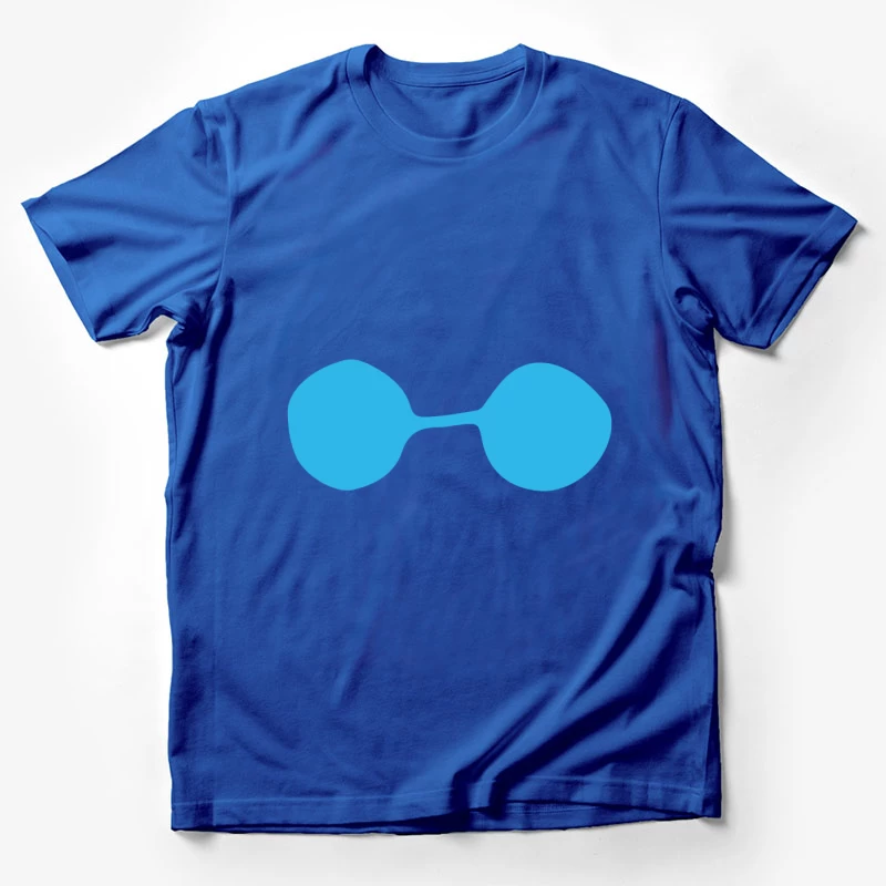 Illustration Abstraite de Forme Homme T-Shirt