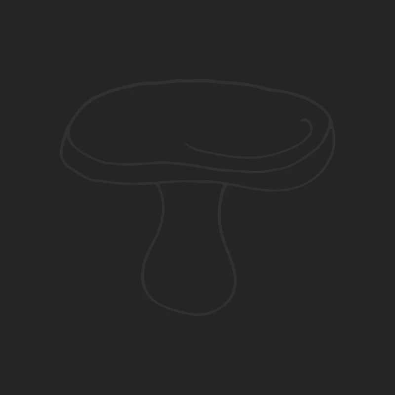 Contour de champignon simple Homme Sweat-shirt à enfiler