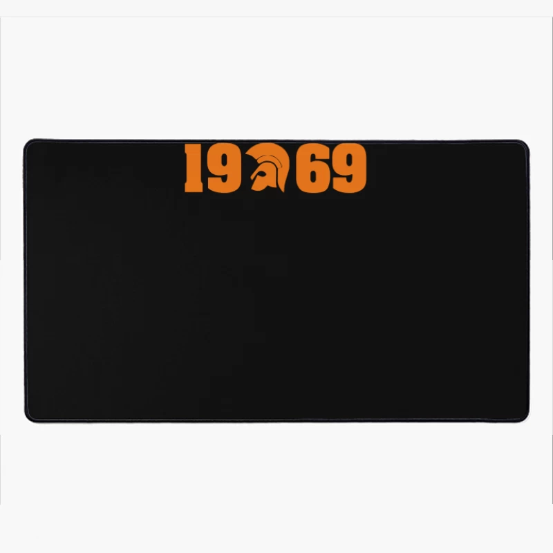 1969 Sports Logo Design Desk Mat