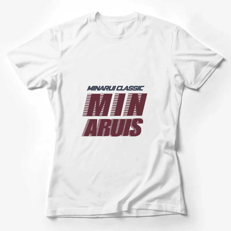 Conception de Logo Minarui Classique Femme T-Shirt