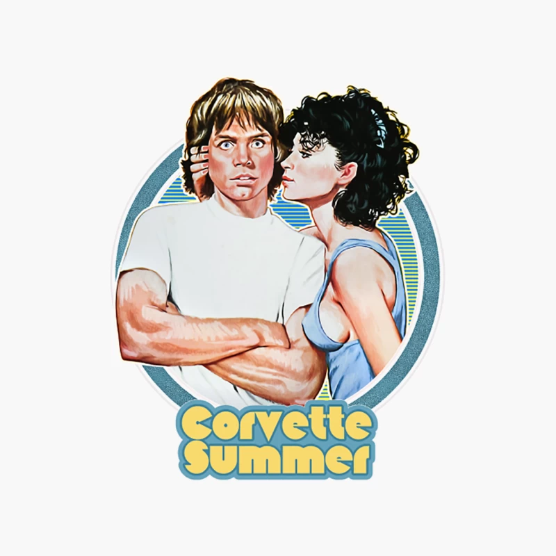 Corvette Summer  Retro Cult Movie Design Cotton Tote Bag