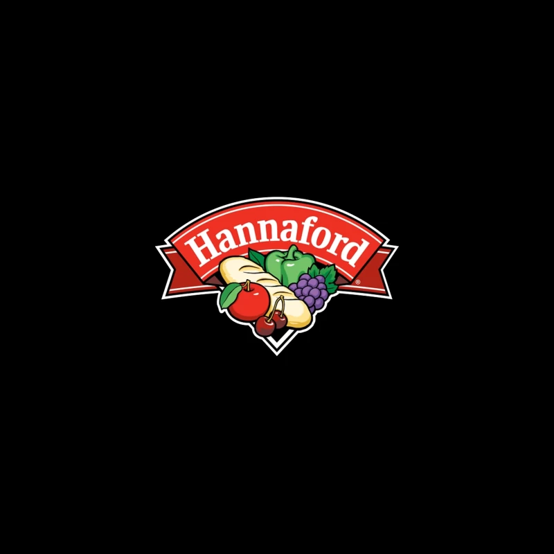 Hannaford Supermarket Logo with Fresh Produce Design Coffee Mug