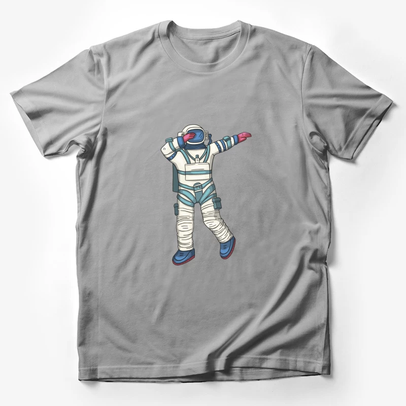 Astronaut tanzt im Raum Herren T-Shirt