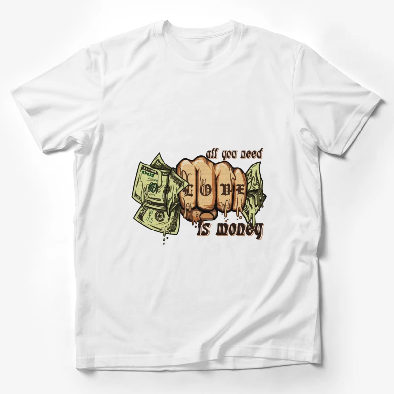 Liebe und Geld Herren T-Shirt