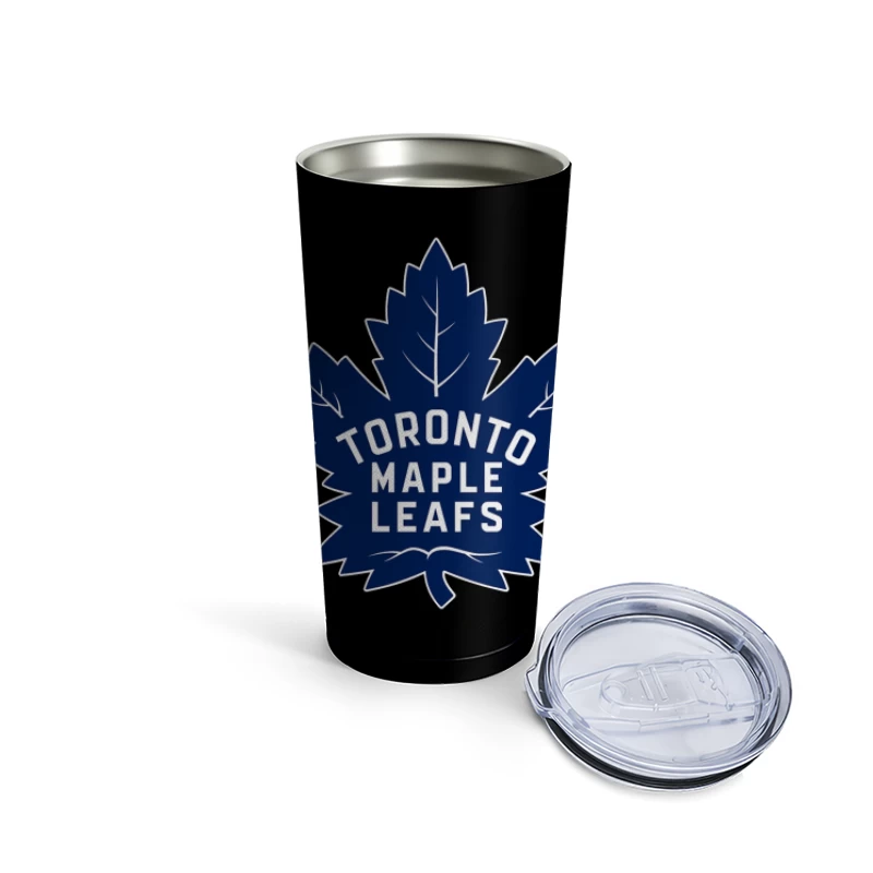 Toronto Maple Leafs NHL Hockey Team Logo Travel Mug