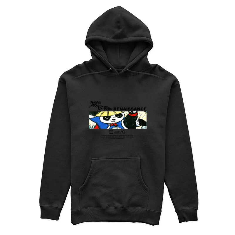 Kung-Fu Panda Comic Illustration Damen Pullover Hoodie