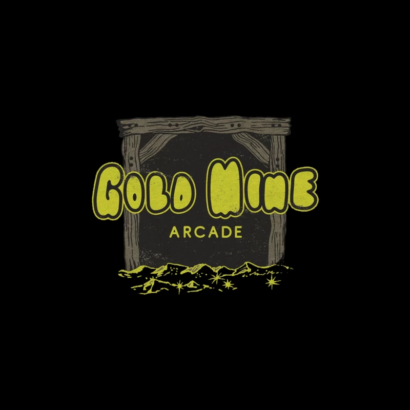 Gold Mine Throw Pillow