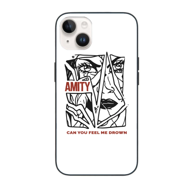 The Amity Affliction Can You Feel Me Drown iPhone Case