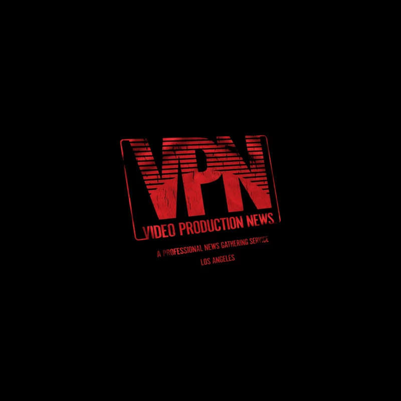 VPN Video Production News Logo Travel Mug