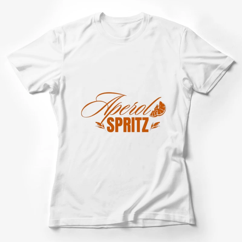 Logo Aperol Spritz avec motif d'orange Femme T-Shirt
