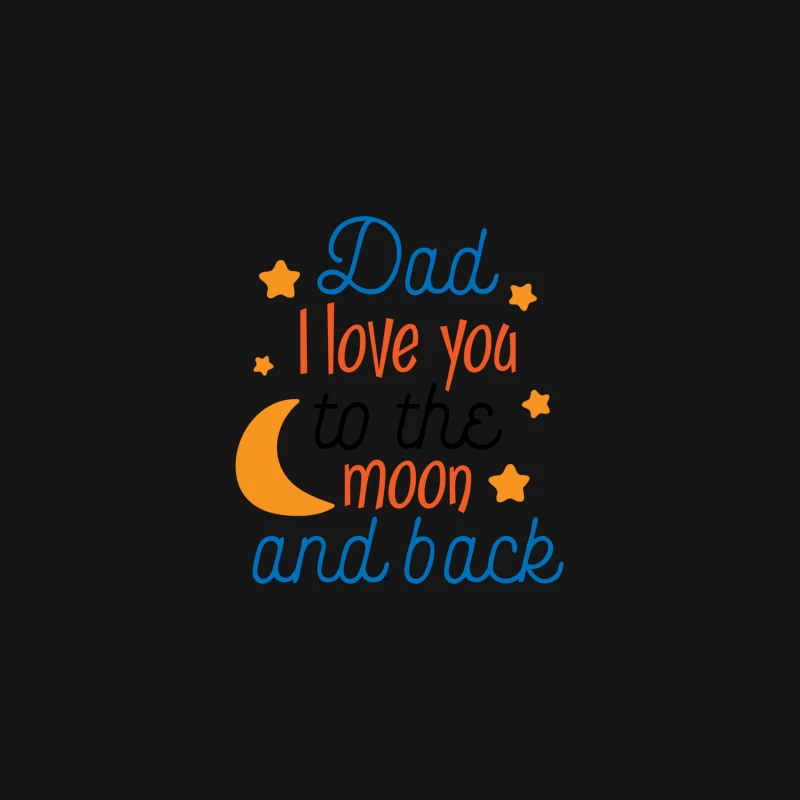 Message d'amour pour papa Femme T-Shirt