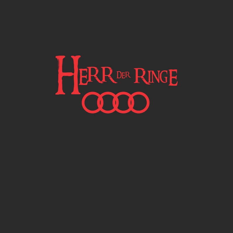 Audi Logo Wordplay in German: "Lord of the Rings" Baseball Cap