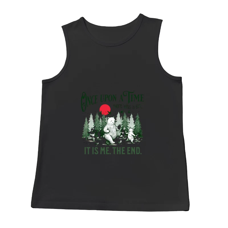Ein Märchen mit Bären und Wäldern Herren Tanktops