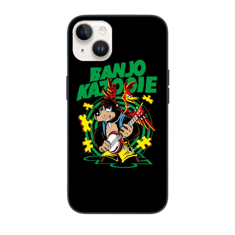 Banjo-Kazooie Animated Character Art iPhone Case