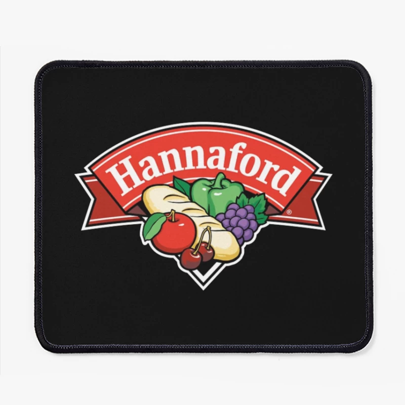 Hannaford Supermarket Logo with Fresh Produce Design Mouse Pad