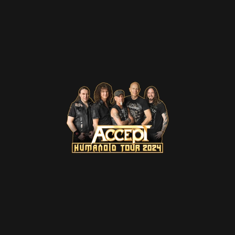 ACCEPT HUMANOID TOUR 2024 Desk Mat
