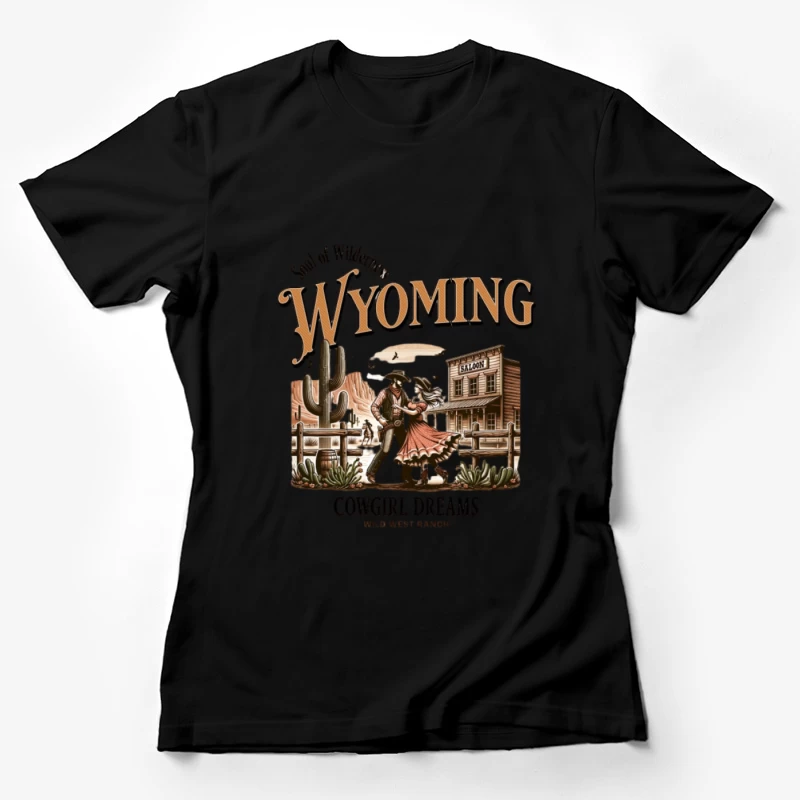 Danse Western dans le Wyoming Femme T-Shirt