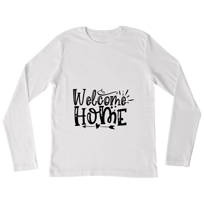 Symbole de biohazard noir Femme Manches Longues T-Shirt