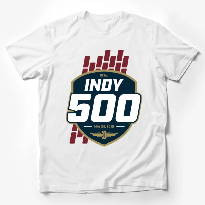 Indy 500 2 Male T-Shirt