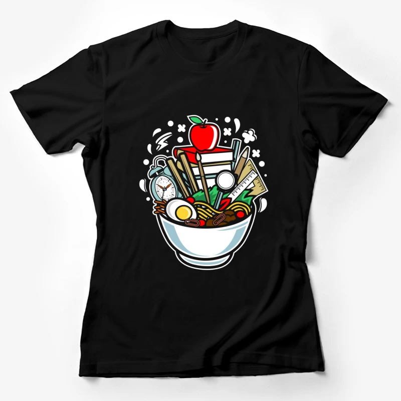 Mélange d'éducation et de cuisine Femme T-Shirt