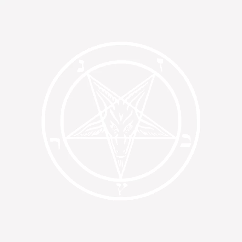 Baphomet Symbol Female T-Shirt