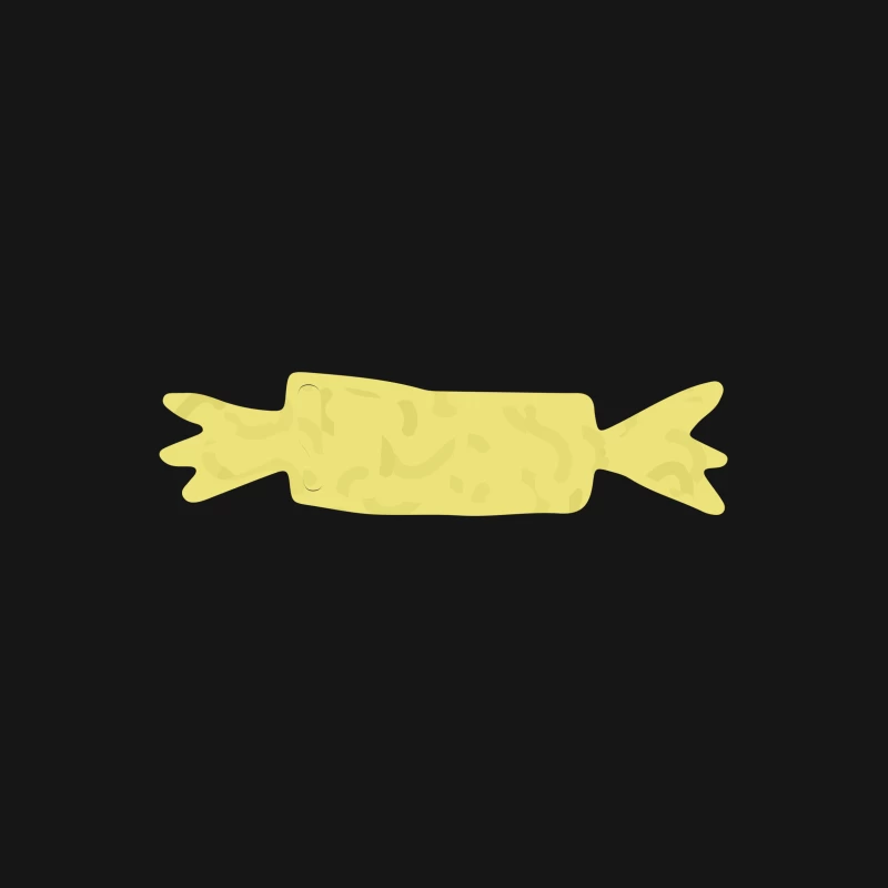 Bonbon jaune enveloppé Femme T-Shirt