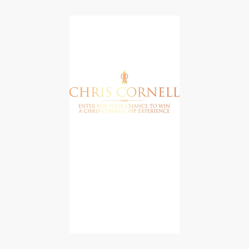Chrish Cornell iPhone Case