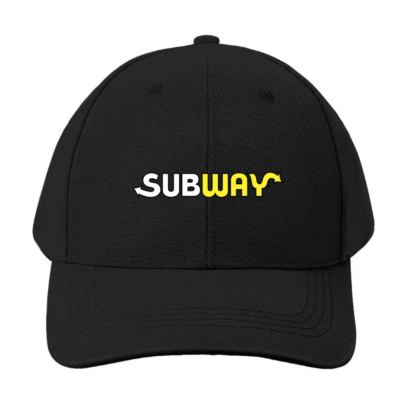 Subway Restaurant Chain Logo Design Baseball Cap