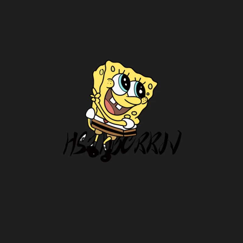 Personnage joyeux de dessin animé jaune Homme Débardeur