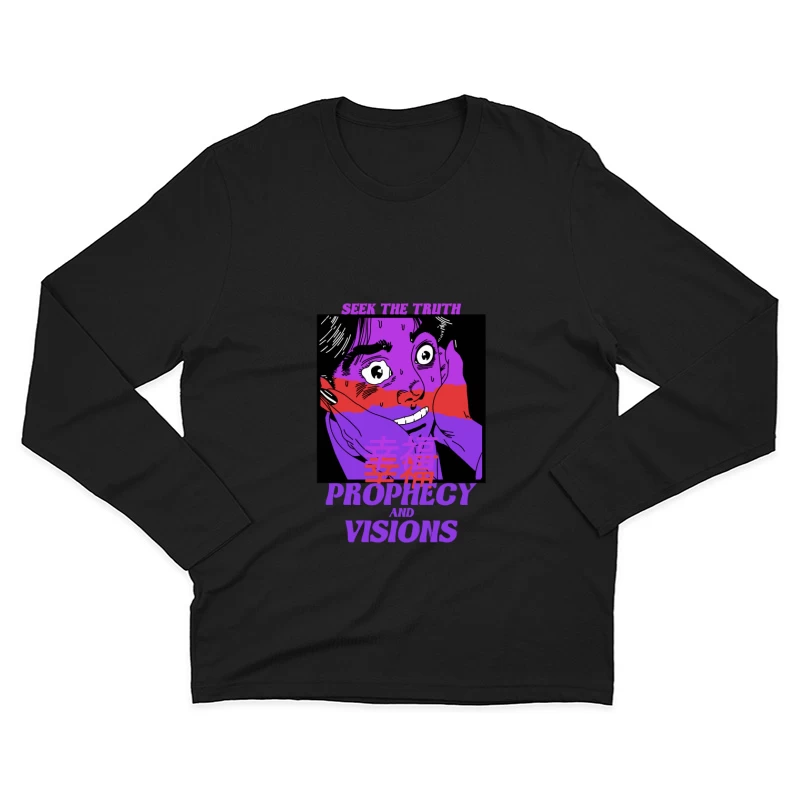 Prophezeiung und Visionen: Suche die Wahrheit Herren Langarm T-Shirt