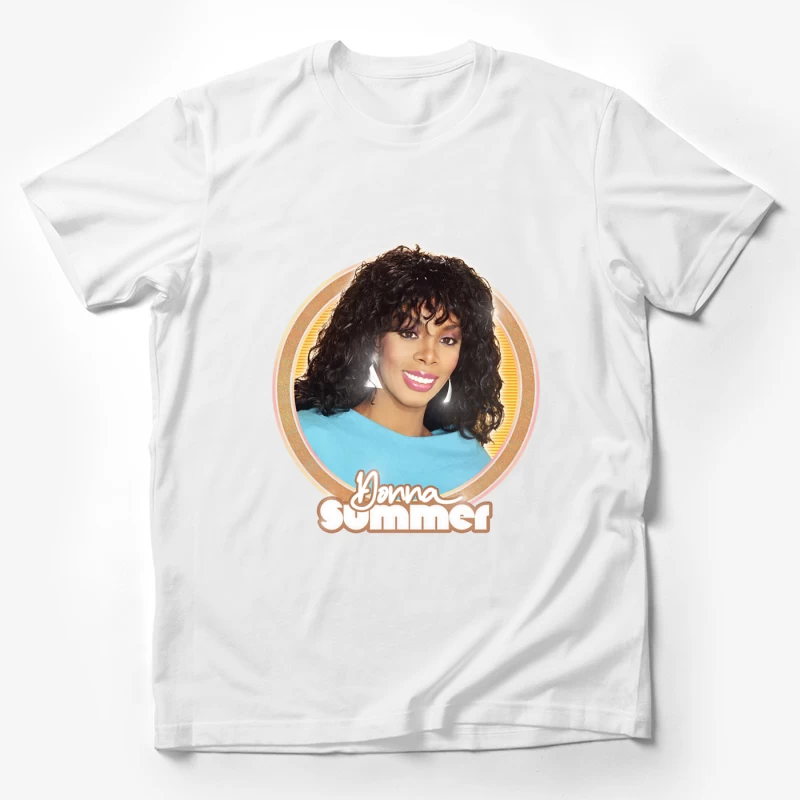 Donna Summer Retro Style Fan Art Design Male T-Shirt