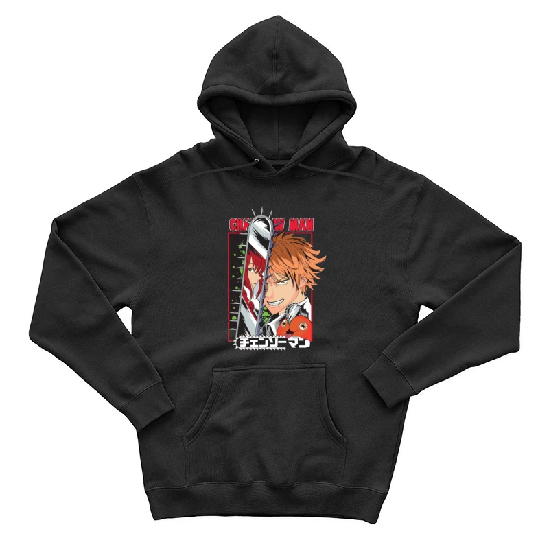 Chainsaw Man Anime Poster Herren Pullover Hoodie