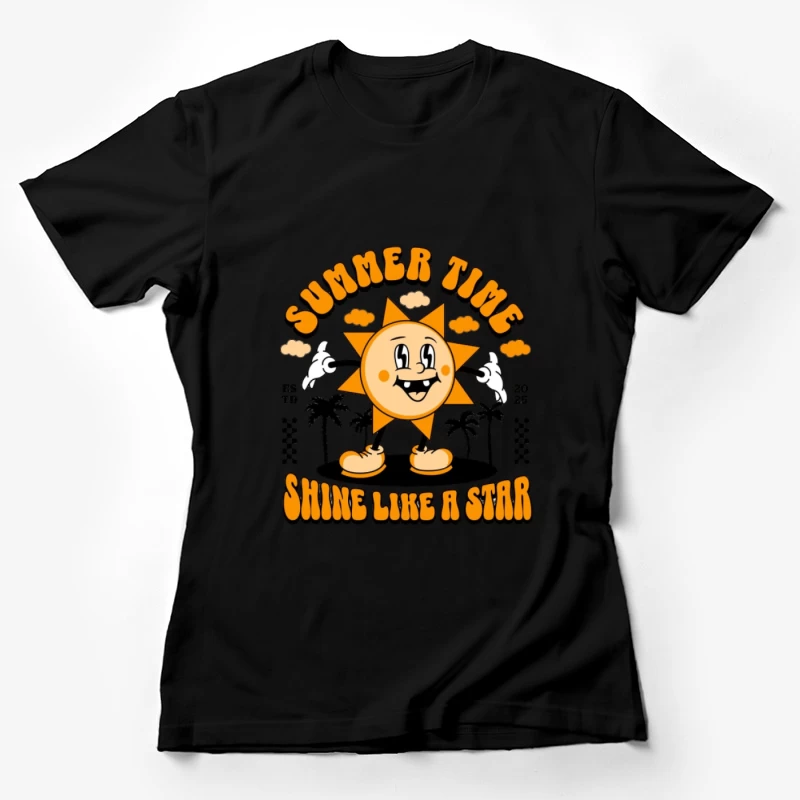 Sourire Soleil d'Été Femme T-Shirt