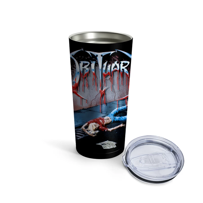 Obituary Slowly We Rot 2 Travel Mug