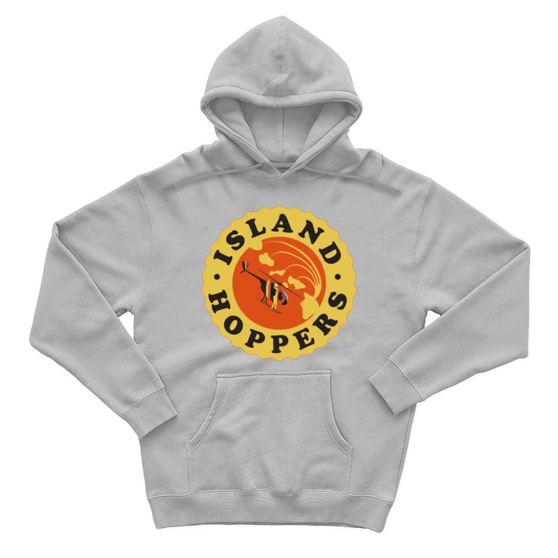 Island Hoppers Retro Male Pullover Hoodie