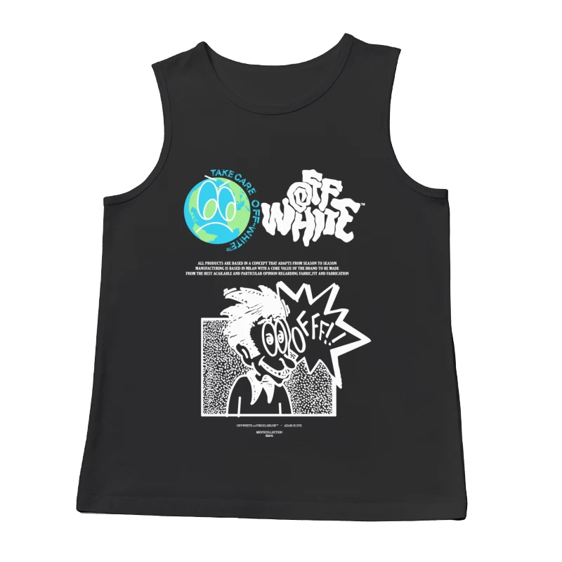 Off-White Umweltgrafik Herren Tanktops